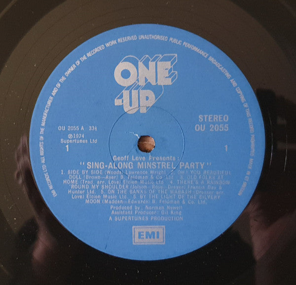 Geoff Love : Sing-Along Minstrel Party (LP)