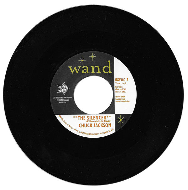 Chuck Jackson : The Silencer / Little By Little (7", Single)