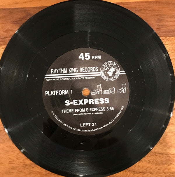 S-Express* : Theme From S-Express / The Trip (Microdot House Mix) (7", Single)