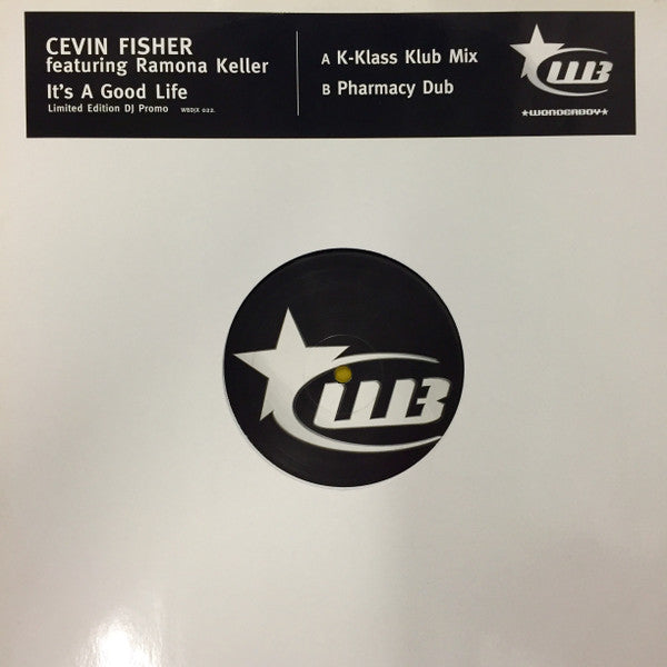 Cevin Fisher : It's A Good Life (K-Klass Mixes) (12", Promo)