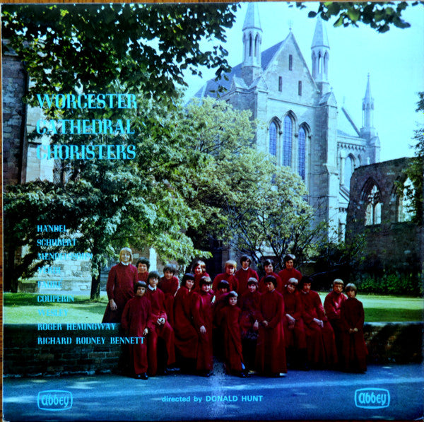 Choir Of Worcester Cathedral Directed By Donald Hunt : Worcester Cathedral Choristers (LP, Album)