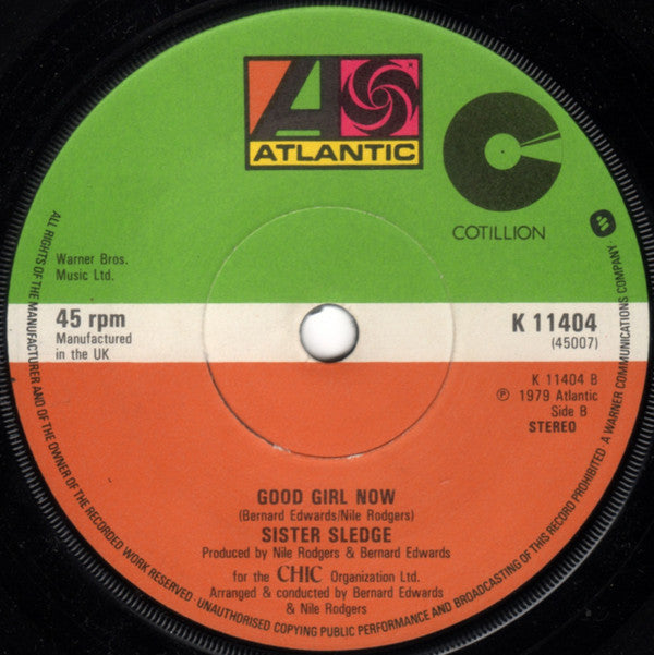 Sister Sledge : Got To Love Somebody (7", Single, Sol)