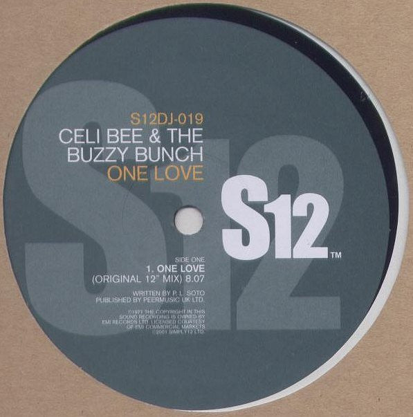 Celi Bee & The Buzzy Bunch : One Love /  Superman (12", RE)