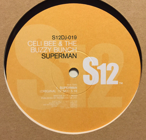 Celi Bee & The Buzzy Bunch : One Love /  Superman (12", RE)