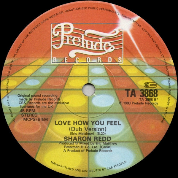 Sharon Redd : Love How You Feel (12")