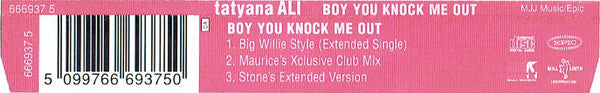 Tatyana Ali : Boy You Knock Me Out (CD, Single)