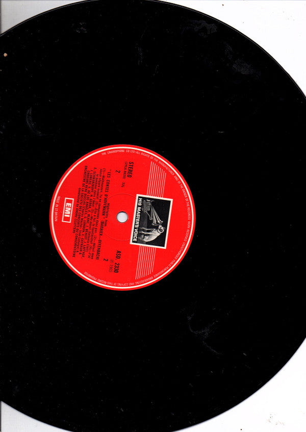 Jacques Offenbach - Nicolai Gedda, Gianna D'Angelo, Elisabeth Schwarzkopf, Victoria De Los Angeles, George London (2), Ernest Blanc, Jean-Christophe Benoit, André Cluytens : The Tales Of Hoffman (Highlights) (LP, Album, RE)