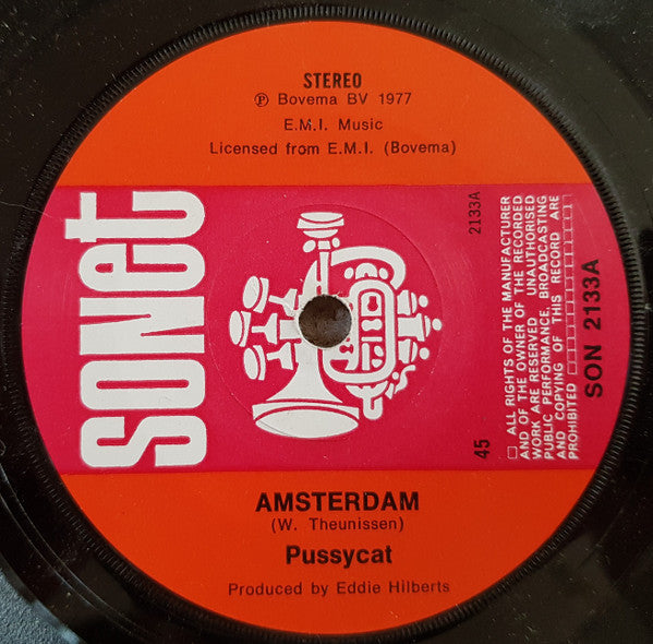 Pussycat (2) : Amsterdam (7", Sol)