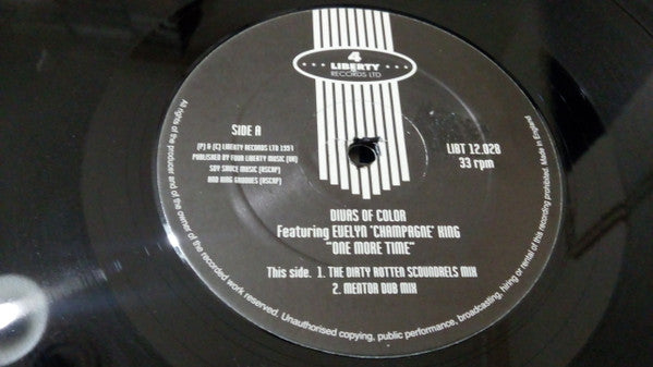 Divas Of Color Featuring Evelyn King : One More Time (12")