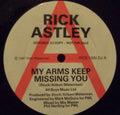 Rick Astley : My Arms Keep Missing You (12", Promo)