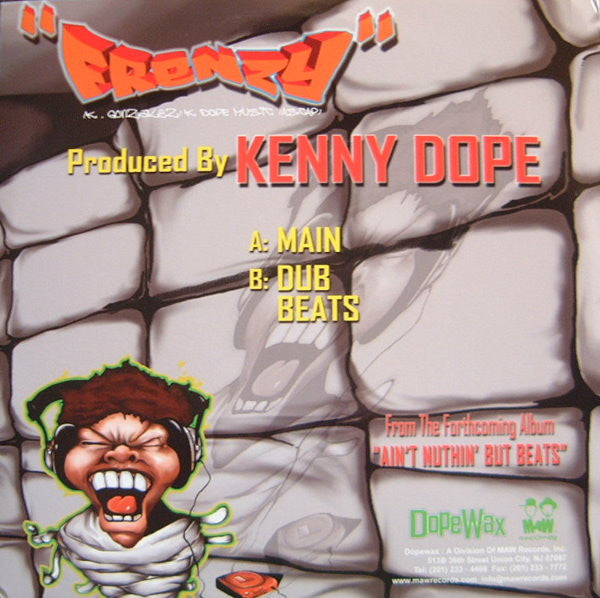 Kenny "Dope" Gonzalez : Frenzy (12")