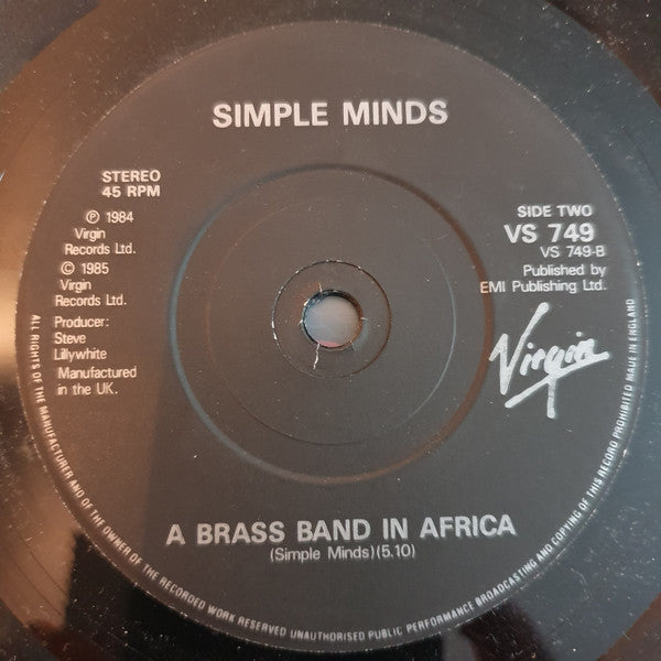 Simple Minds : Don't You (Forget About Me) (7", Single, Bla)