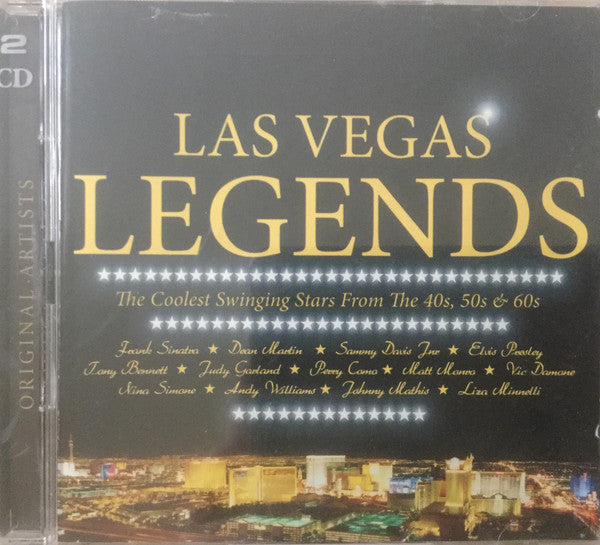 Various : Las Vegas Legends (The Coolest Swing Stars From The 40s, 50s, & 60s) (2xCD, Comp)