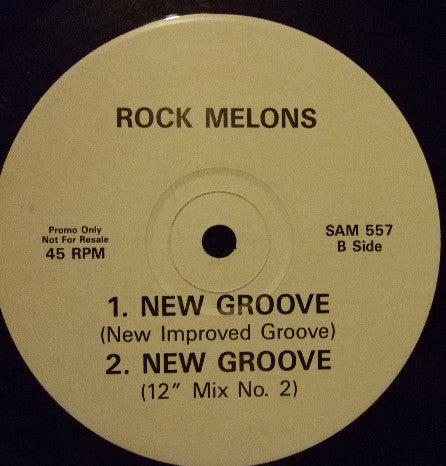 Rock Melons* : New Groove (12", Promo)