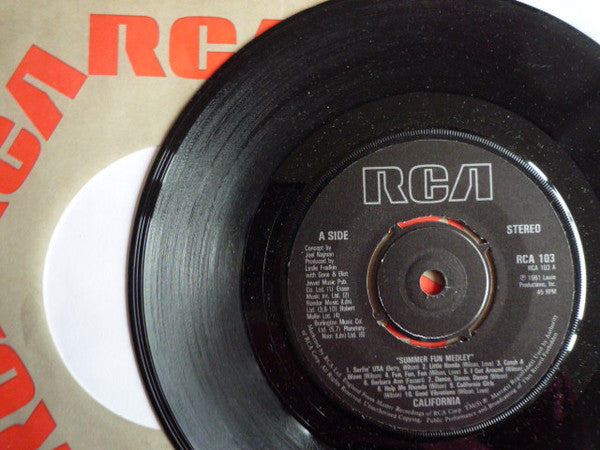 California (13) : Summer Fun Medley (7")