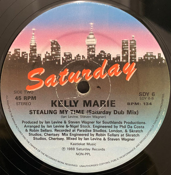 Kelly Marie : Stealing My Time (12")