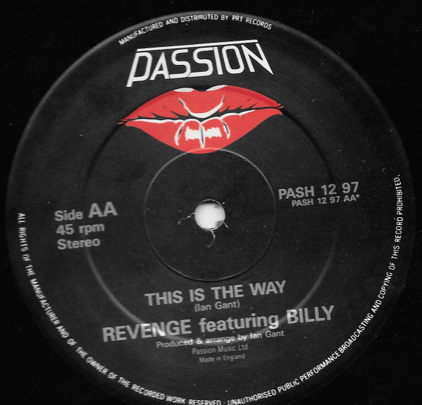 Revenge (11) Featuring Billy (25) : Sweet Dreams (12")