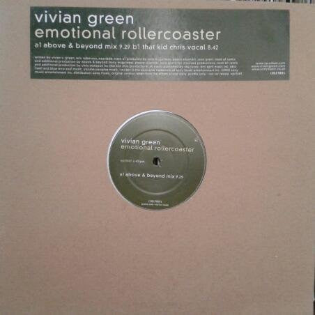 Vivian Green : Emotional Rollercoaster (12", Promo)