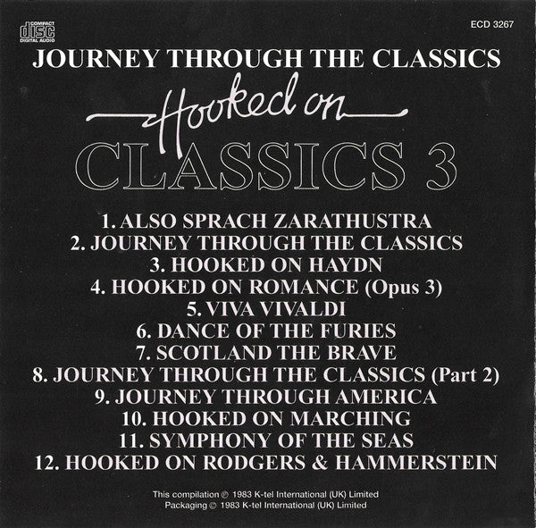 Louis Clark Conducting Royal Philharmonic Orchestra : Hooked On Classics 3 - Journey Through The Classics (CD, Album, RE)