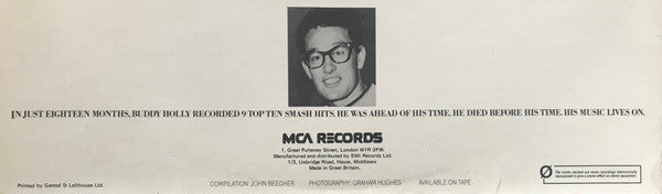 Buddy Holly & The Crickets (2) : 20 Golden Greats (LP, Comp)