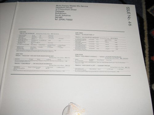 Various : Music Factory Mastermix - Issue No. 46 (2x12")