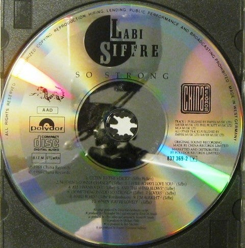 Labi Siffre : So Strong (CD, Album)