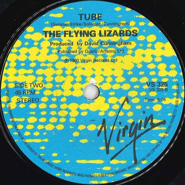 The Flying Lizards : TV (7", Single)