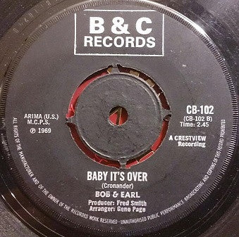 Bob & Earl : Dancin' Everywhere  (7", Single)