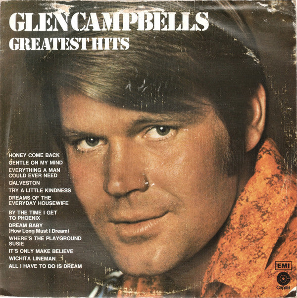 Glen Campbell : Glen Campbell's Greatest Hits (LP, Comp, Gre)