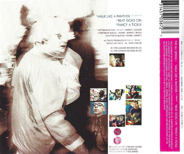 The All Seeing I Featuring Tony Christie : Walk Like A Panther (CD, Single, Ltd)