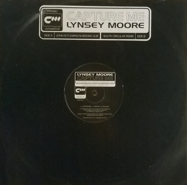 Lynsey Moore : Capture Me (12", Promo)