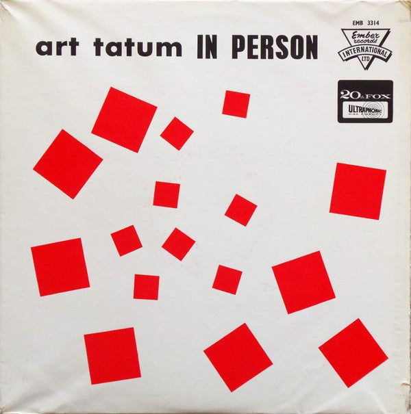 Art Tatum : In Person (LP)