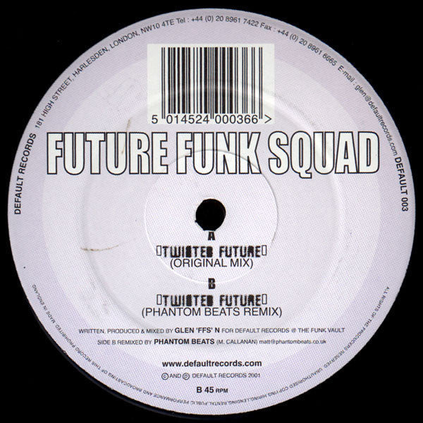 Future Funk Squad : Twisted Future (12")