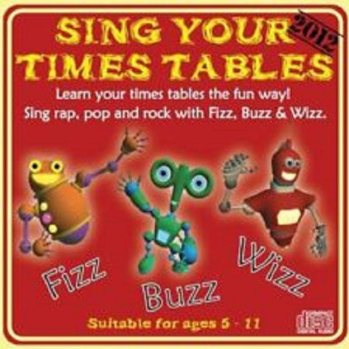Fizz Buzz Wizz : Sing Your Times Tables (CD, Album)