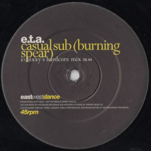 ETA : Casual Sub (Burning Spear) (2x12", Promo)