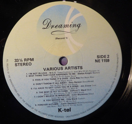 Various : Dreaming Vol.I (LP, Comp)