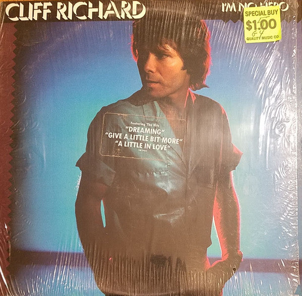 Cliff Richard : I'm No Hero (LP, Album, RE, Gre)