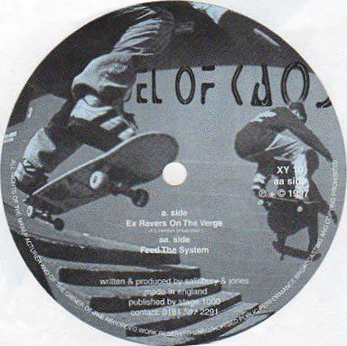 Citadel Of Kaos : Ex Ravers On The Verge / Feed The System (12")