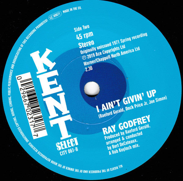 Phillip Mitchell / Ray Godfrey : I'll See You In Hell First / I Ain't Givin' Up (7", Single, Sol)