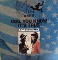 Milli Vanilli : Girl You Know It's True (12", Single)