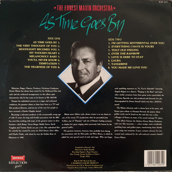 Ernest Maxin And His Orchestra : As Time Goes By (LP, Comp)