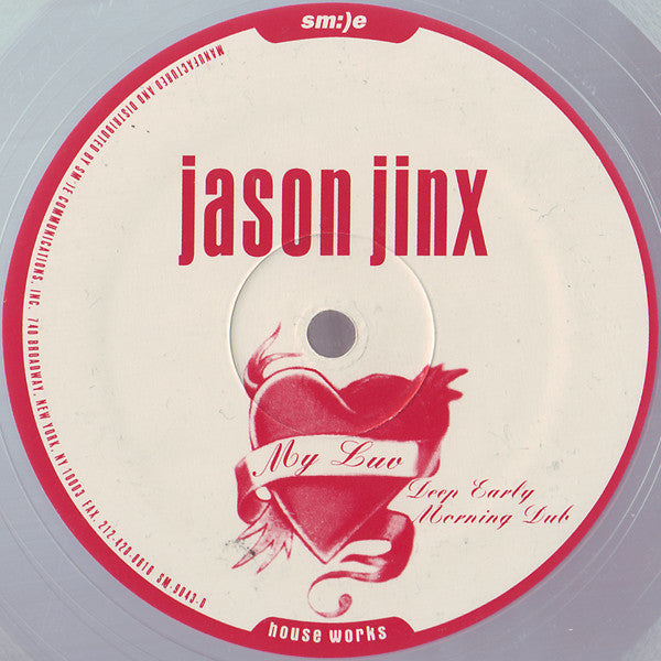 Jason Jinx : My Luv (10", Single, Cle)