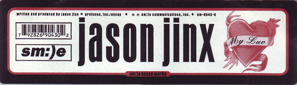 Jason Jinx : My Luv (10", Single, Cle)