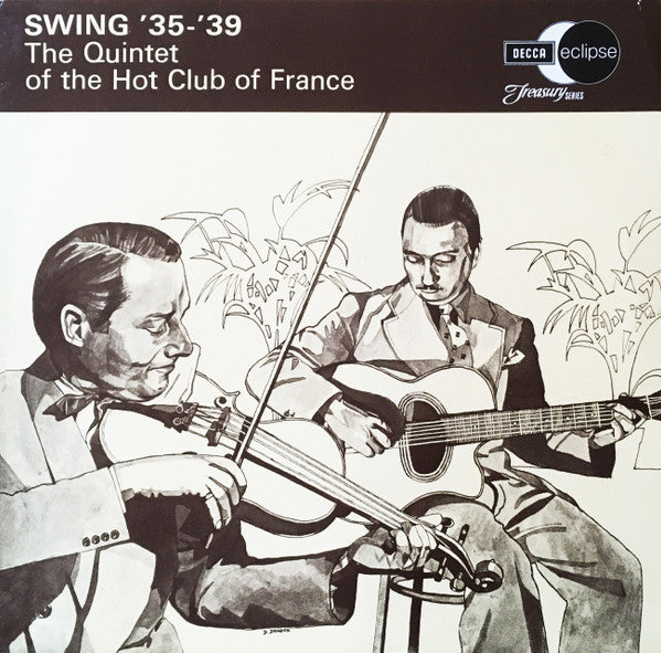 Quintette Du Hot Club De France : Swing '35-'39 (LP, Mono, RE)