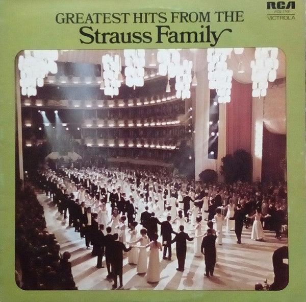 Johann Strauss Jr., Johann Strauss Sr. : Greatest Hits From The Strauss Family (LP, Comp)