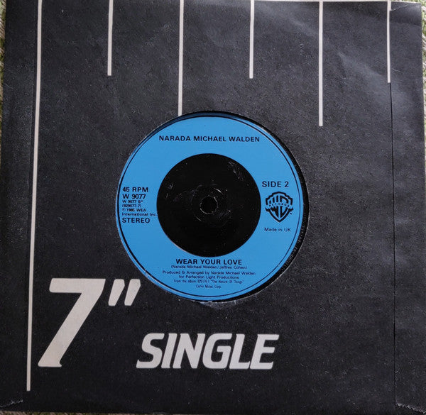 Narada Michael Walden : Gimme, Gimme, Gimme (7", Blu)