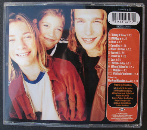 Hanson : Middle Of Nowhere (CD, Album, Art)