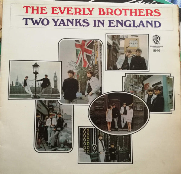 Everly Brothers : Two Yanks In England (LP, Album, Mono)