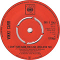 Vikki Carr : I Can't Give Back The Love I Feel For You (7", Single, 4-p)