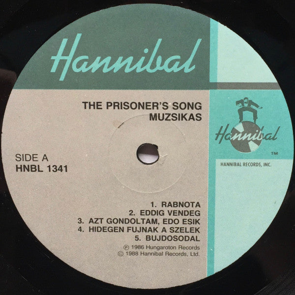 Muzsikás : The Prisoner's Song (LP, Album)